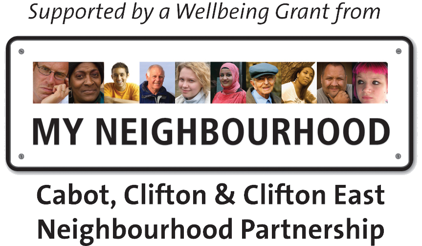 Supported by Well Being Grant from My Neighbourhood Cabot_Clifton_Clifton_East